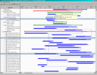 ActiveGanttVB Scheduler Component screenshot